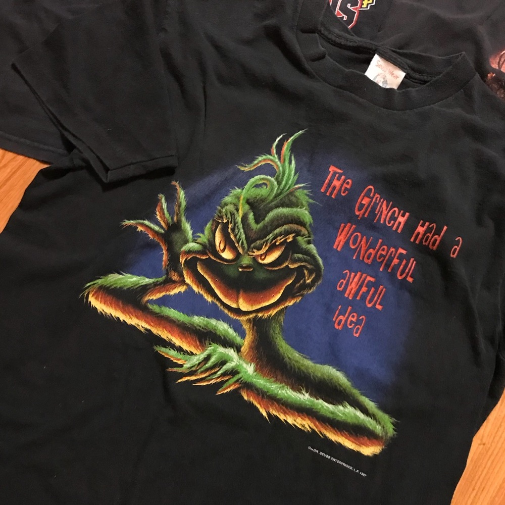 (SOLD) Vintage grinch T-shirt